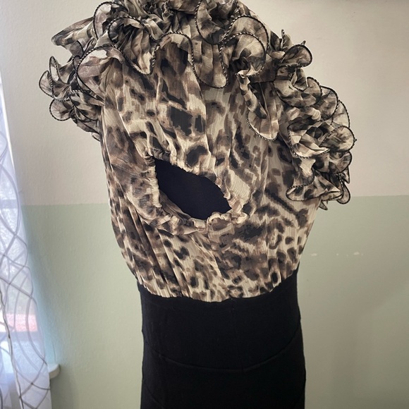 Vero moda Classic dress black and gray size L - Picture 3 of 8